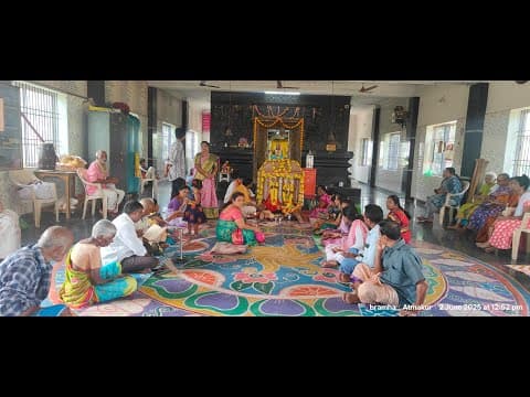 Pallaki Seva , Annaprasadam – A Sacred Monday at Sri Veerabrahmendra Swami Temple (June 02nd, 2025)